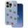 iPhone 14 Pro / iPhone 15 Pro 6,1" Kék eper tok