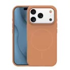 iPhone 13 Karamell szilikon vékony MagSafe tok