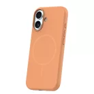 iPhone 17 6,3" Karamell szilikon vékony MagSafe tok