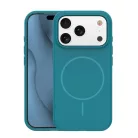 iPhone 17 Pro Szilikon Thin Mag tok türkiz