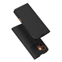 Techsuit - Magskin Fliptok - Honor 600 - Fekete tok