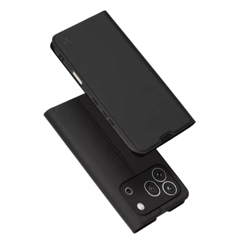 Techsuit - Magskin Fliptok - Honor 600 Pro - Black tok