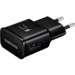   Fali töltő Samsung EP-TA200B, 15W, 2A, 1 x USB-A, Fekete GP-PTU023DYBBQ