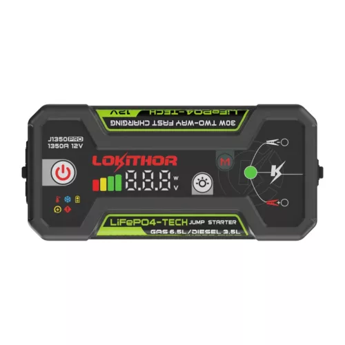 LOKITHOR J1350 Pro 12V 1350A autós indítóakkumulátor
