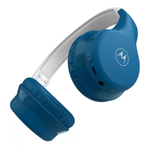 Motorola JR300 vezeték nélküli gyermek Bluetooth fejhallgató kék-szürke