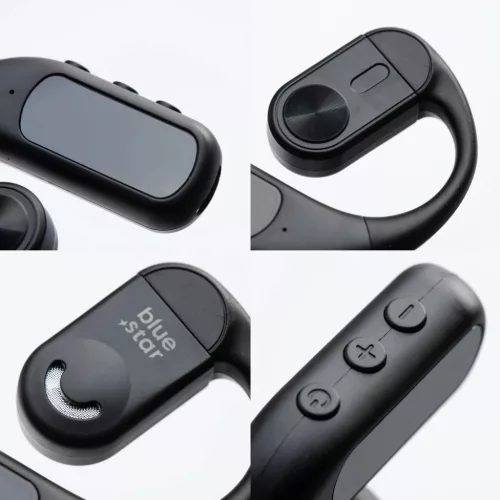 Blue Star Hook vezeték nélküli mono headset fekete