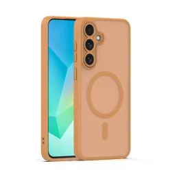 Samsung Galaxy S26 Mag Matt barna kamravédős tok