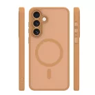 Samsung Galaxy S26 Mag Matt barna kamravédős tok