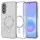 Samsung Galaxy A57 5G Ezüst Techsuit Luxury Glitter MagSafe tok