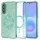Samsung Galaxy A57 5G Világos zöld Techsuit - Luxury Glitter MagSafe tok