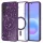 Samsung Galaxy A57 5G Mélylila Techsuit - Luksus Csillogó MagSafe tok