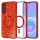 Samsung Galaxy A57 5G Piros Techsuit Luxus Csillámos MagSafe tok