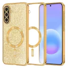 Samsung Galaxy A57 5G Arany Techsuit - Luxury Glitter MagSafe tok