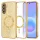Samsung Galaxy A57 5G Arany Techsuit - Luxury Glitter MagSafe tok