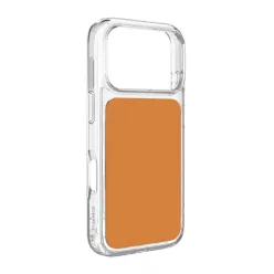   Puro Plate Mag tok iPhone 17 Pro Max-hoz, MagSafe-kompatibilis - Narancssárga tok
