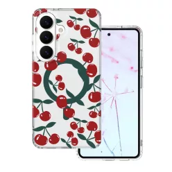 Samsung Galaxy S26 Cseresznye Mag átlátszó tok