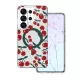 Samsung Galaxy S26 Ultra Cherry Mag cseresznye mintás átlátszó tok