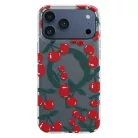 Samsung Galaxy S26 Ultra Cherry Mag cseresznye mintás átlátszó tok