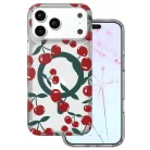 iPhone 17 Pro Max Cseresznye Mag tok átlátszó tok