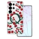 Samsung Galaxy S25 Ultra Cherry Mag átlátszó tok