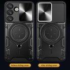 Techsuit - CamGuard Pro - Samsung Galaxy S25 Edge - Fekete tok