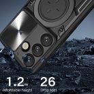 Techsuit - CamGuard Pro - Samsung Galaxy S25 Edge - Kék tok