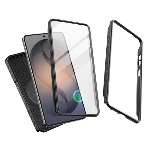 Samsung Galaxy S26 Ultra Tech-Protect Kevlar MagSafe 2 darabos fekete tok