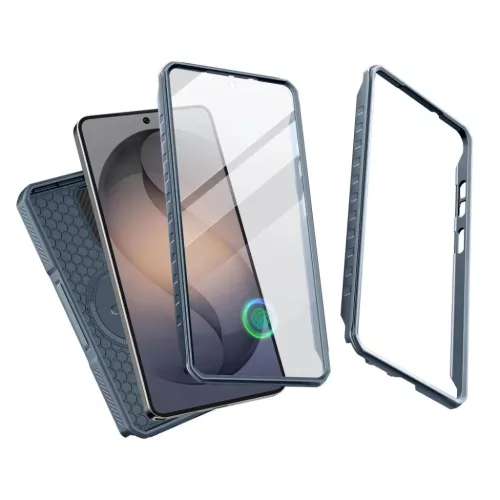 Samsung Galaxy S26 Ultra Tech-Protect Kevlar MagSafe 2 szettes kék tok