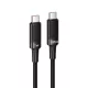 Hoco U153 Extreme fekete Type-C USB-C - Type-C USB-C PD 5A 100W kábel 1,2 m