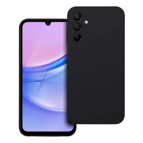 SILICONE 2mm tok Samsung Galaxy A15 5G / A15 4G fekete