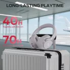 Bluetooth fejhallgató Monster Persona 5th, Lila
