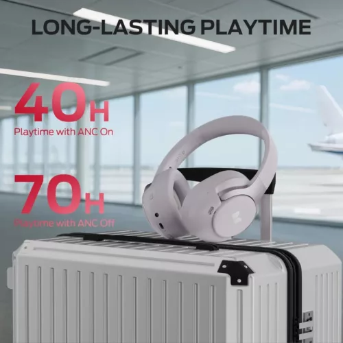 Bluetooth fejhallgató Monster Persona 5th, Lila