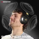 Bluetooth fejhallgató Monster Persona SE, Fekete