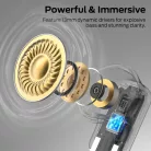 Monster N-Lite 217, Fehér vezeték nélküli fülhallgató, bluetooth headset