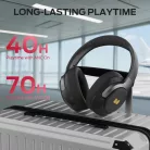 Bluetooth fejhallgató Monster Persona 5th, Fekete