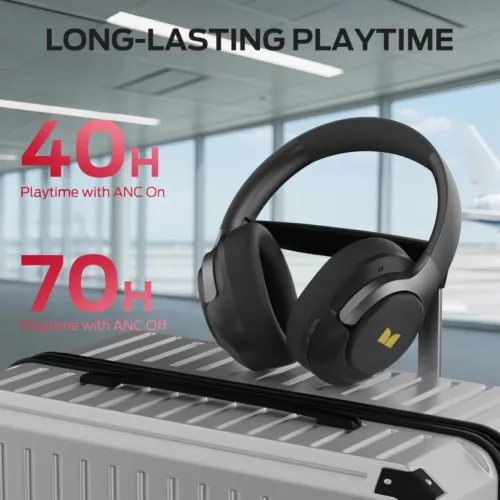 Bluetooth fejhallgató Monster Persona 5th, Fekete