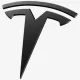 Tesla Model Y (Juniper) Spigen első embléma logó fedél fekete