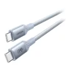 Ugreen 75732 L534 USB-C–USB-C 2m 240W szürke-fehér kábel