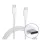 EP-DN970BWE Samsung USB-C/USB-C Adatkábel 1m Fehér (Bulk)