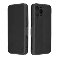   iPhone 13 Pro Max Fekete Techsuit Biztonságos Pénztárca Plusz tok
