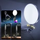 Blavec Selfie Ring lamp Aura Mini LED P-60 csipeszes fekete