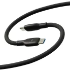 Motorola Silicone USB-C – USB-C kábel 2 m 5 A fekete