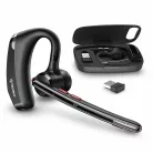 Techsuit - Premium Bluetooth Headset SoundForce Pro (G10) - BT5.3, kétszeres mikrofonos zajszűrés, 300 órás készenléti idő - Fekete