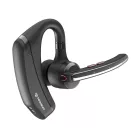 Techsuit - Premium Bluetooth Headset SoundForce Pro (G10) - BT5.3, kétszeres mikrofonos zajszűrés, 300 órás készenléti idő - Fekete