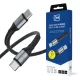 3mk - Adatkábel Hyper N-Series - Type-C-ről Type-C-re, Ultragyors töltés, 240W, 48V/5A, 3m - Fekete