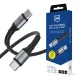 3mk - Data Cable Hyper N-Series - Type-C to Type-C, 100W, 20V/5A, 3m - Fekete