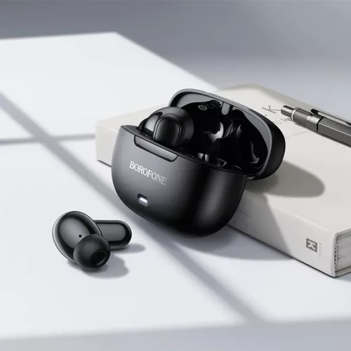 Borofone TWS Bluetooth Fülhallgató BW96 Mellow fekete