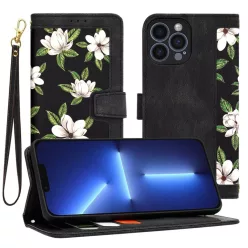 iPhone 13 Pro Max - A hajnal virágai Techsuit FlipCraft tok