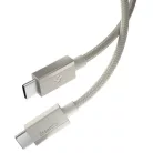 Spigen Essential EB6015CC Type-C USB-C / USB-C kábel 60W 150 cm természetes titán