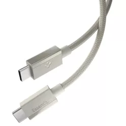   Spigen Essential EB6015CC Type-C USB-C / USB-C kábel 60W 150 cm természetes titán